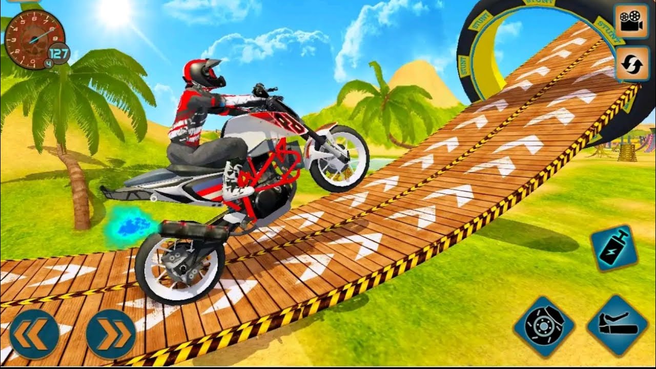 Fearless Beach Bike Stunts Rider Stunt Mode - MaxresDefault