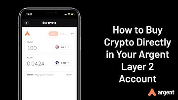 How to Buy Crypto Directly in Your Argent Layer 2 Account