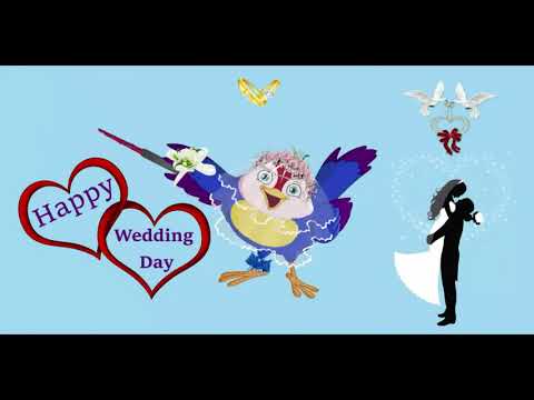 Wedding Day | Поздравления с днём свадьбы на английском