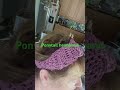 Ponytail headband