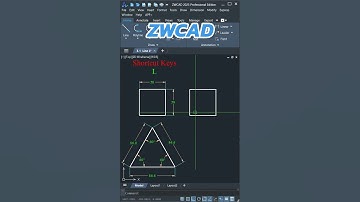 ZWCAD โปรแกรมเขียนแบบ ราคาเบาๆ คำสั่งที่1 Line คีย์ลัด L #ZWCAD #ห้องเรียนเขียนแบบออนไลน์