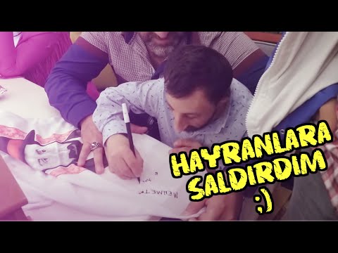 KÖKSAL BABA BIÇAKLA HAYRANLARINA SALDIRDI!