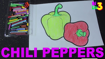 Bé Học Màu Sắc bằng Tiếng Anh Khi Tô Màu Hoa Quả #3