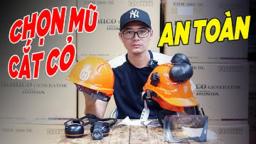 Lựa Chọn Mũ Cắt Cỏ An Toàn Hạn Chế Rủi Ro Khi Sử Dụng Máy