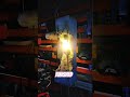diy concrete garden lamp
