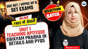 UGC NET/UPPSC/SET 2025 Paper 1 Teaching Aptitude | Swayam Prabha in One Class | UGC NET Gurkul