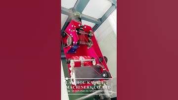 Inflow twisting machine pp twine winding and spool twisting machine #winder #twister