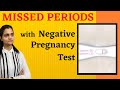11 Reasons for Late or Missed Periods | Missed Periods with Negative Pregnancy Test in Hindi