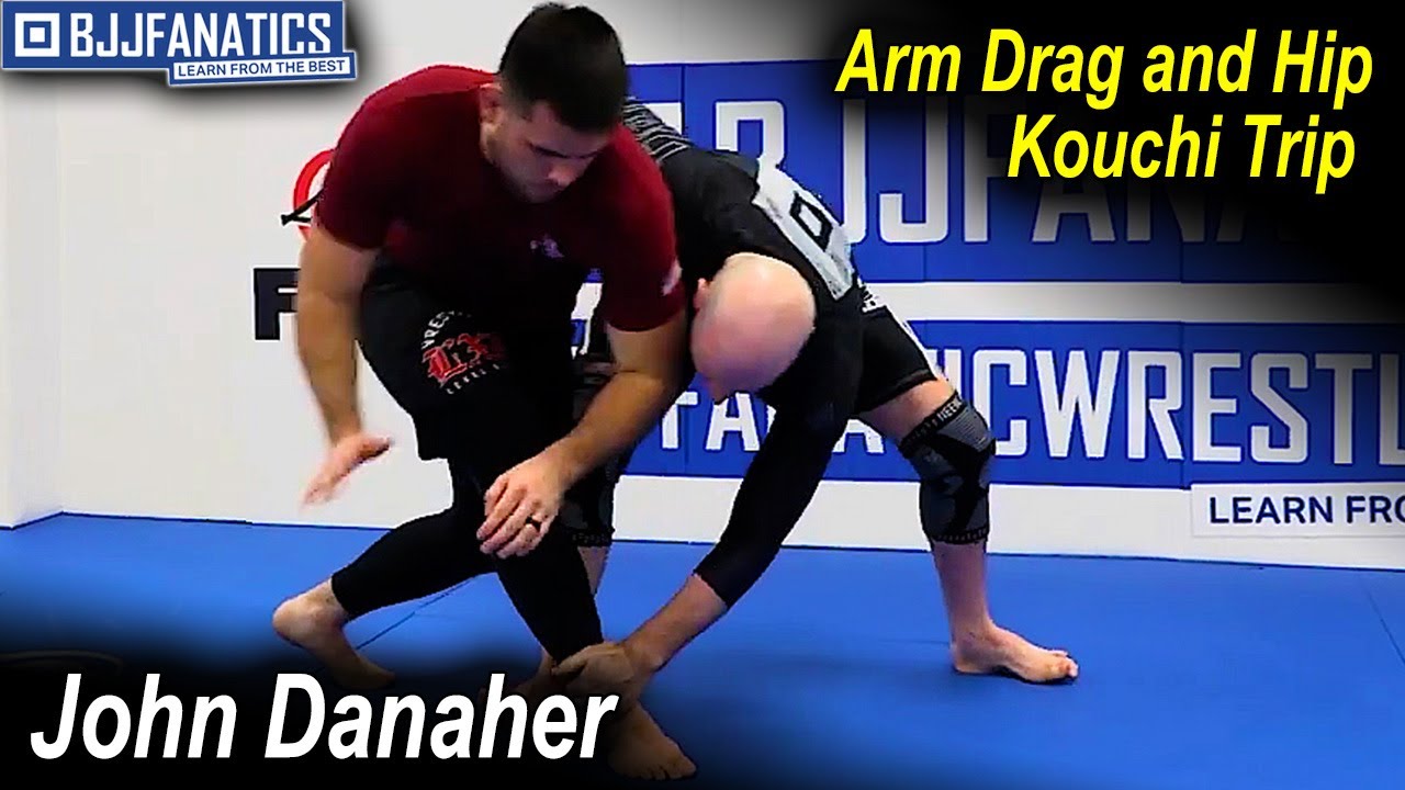 Arm Drag and Hip Kouchi Trip by John Danaher YouTube