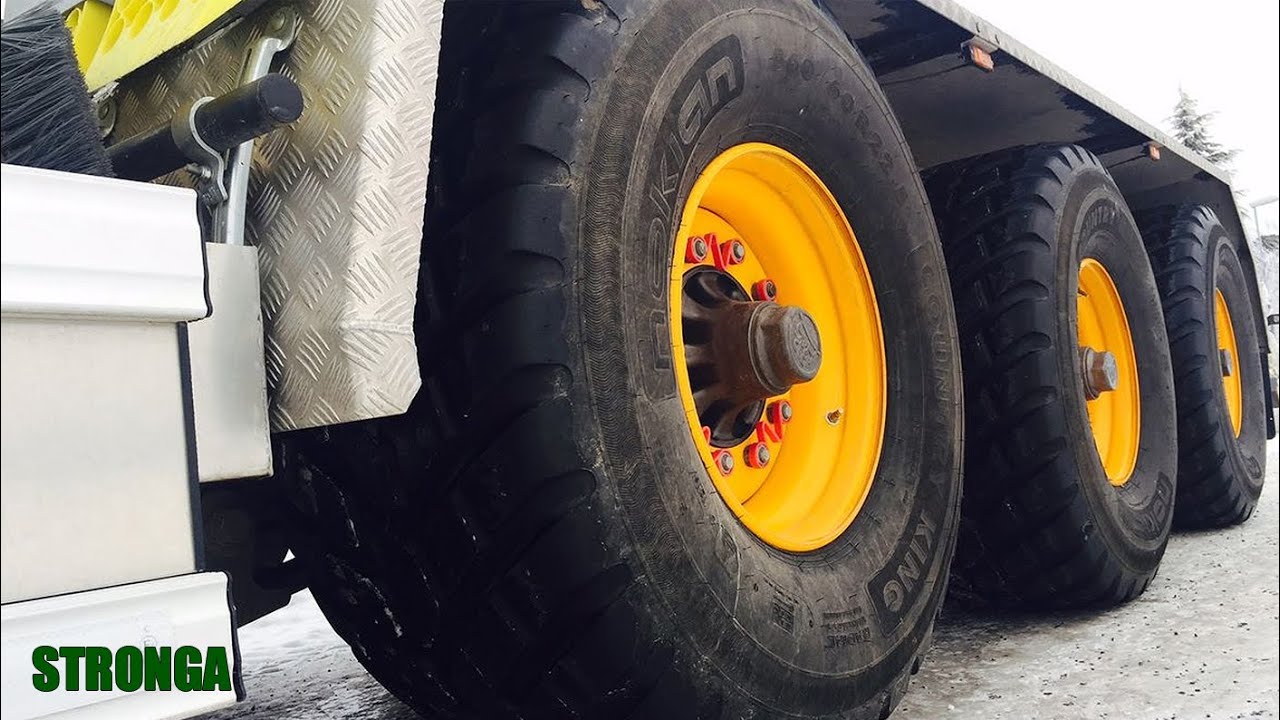 Stronga | Nokian Country King radial tyres | Heavy duty tipper trailer