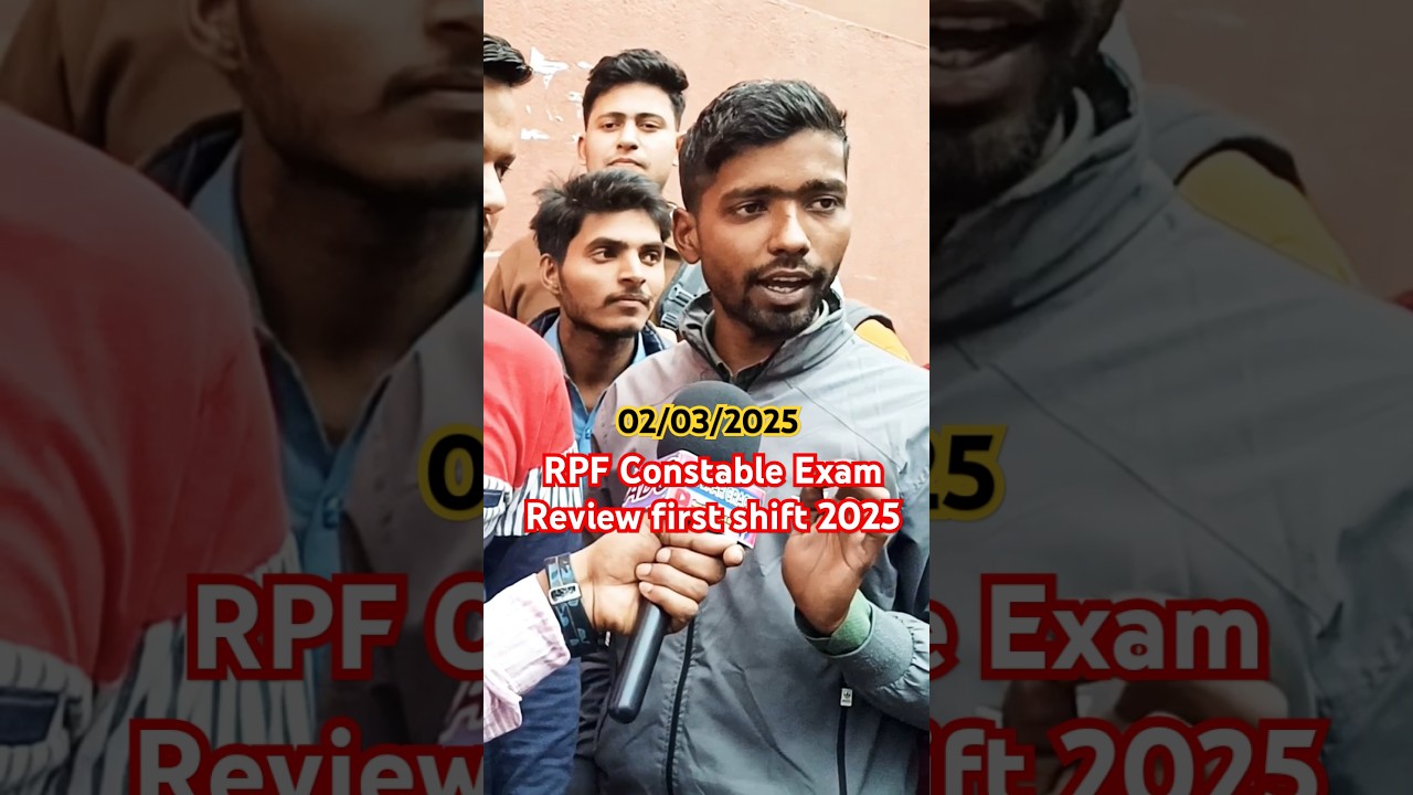 RPF Constable First Shift Exam Review 2025 || RPF Constable Exam Analysis 2025 