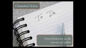 Demystifying ACT - Committed Action