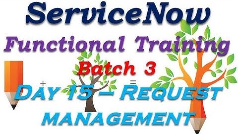 Batch3 :: Day 15 || Request Management || ServiceNow Functional Training #Shorts #Short