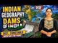 DAMS IN INDIA | INDIAN GEOGRAPHY || Most important for OISF Dist. Constable Jail warder #oisf