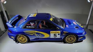 SUBARU Impreza WRC ミニカー 1/18 AUTOart Finished product AUTOart 1/18 Subaru Impreza WRC 1997 from