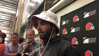 Baker Mayfield On Duke Johnson