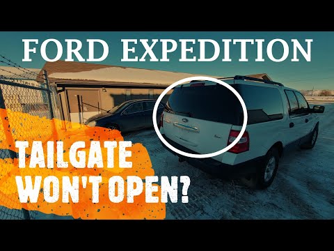 Ford Expedition - LIFTGATE / TAILGATE WON&rsquo;T OPEN? (2007-2014)