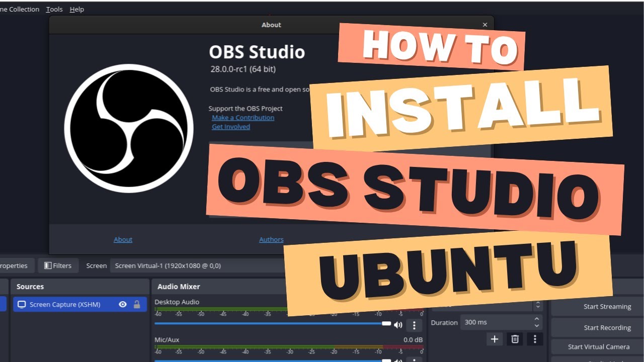 How to Install OBS Studio on Ubuntu 24.04 | Complete Guide for ...