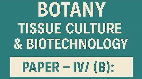 OU B.Sc. 4th Semester Botany Question Paper 2024 | Cell Biology, Genetics & Plant Physiology