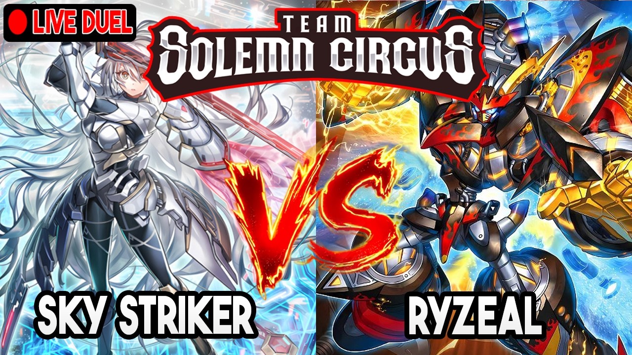 Матч Sky Striker против Onomat Ryzeal в рамках местного турнира Yu-Gi-Oh! | Прямая трансляция дуэли