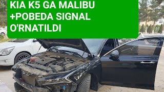 #KIA K5 ga Malibu + Pobeda signal o'rnatildi ☎️☎️☎️ TEL: +998902954343 #termizavto #kia #termiz