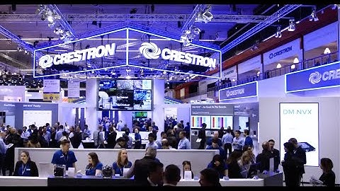 Feira ISE 2020 - Amsterdã - Crestron