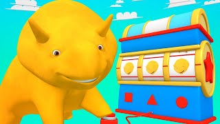 colors kites learn with dino