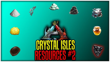 ARK: CRYSTAL ISLES: FIND SULFUR, CHITIN, POLYMER, HONEY, BEAVER, BIOTOXIN LOCATIONS /w times in desc