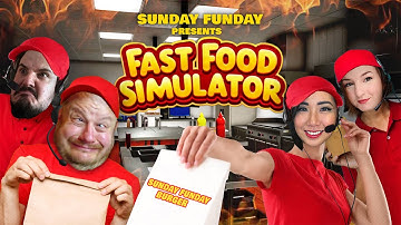 The Ice Cream Machine is BROKEN! in Fast Food Simulator| SUNDAY FUNDAY