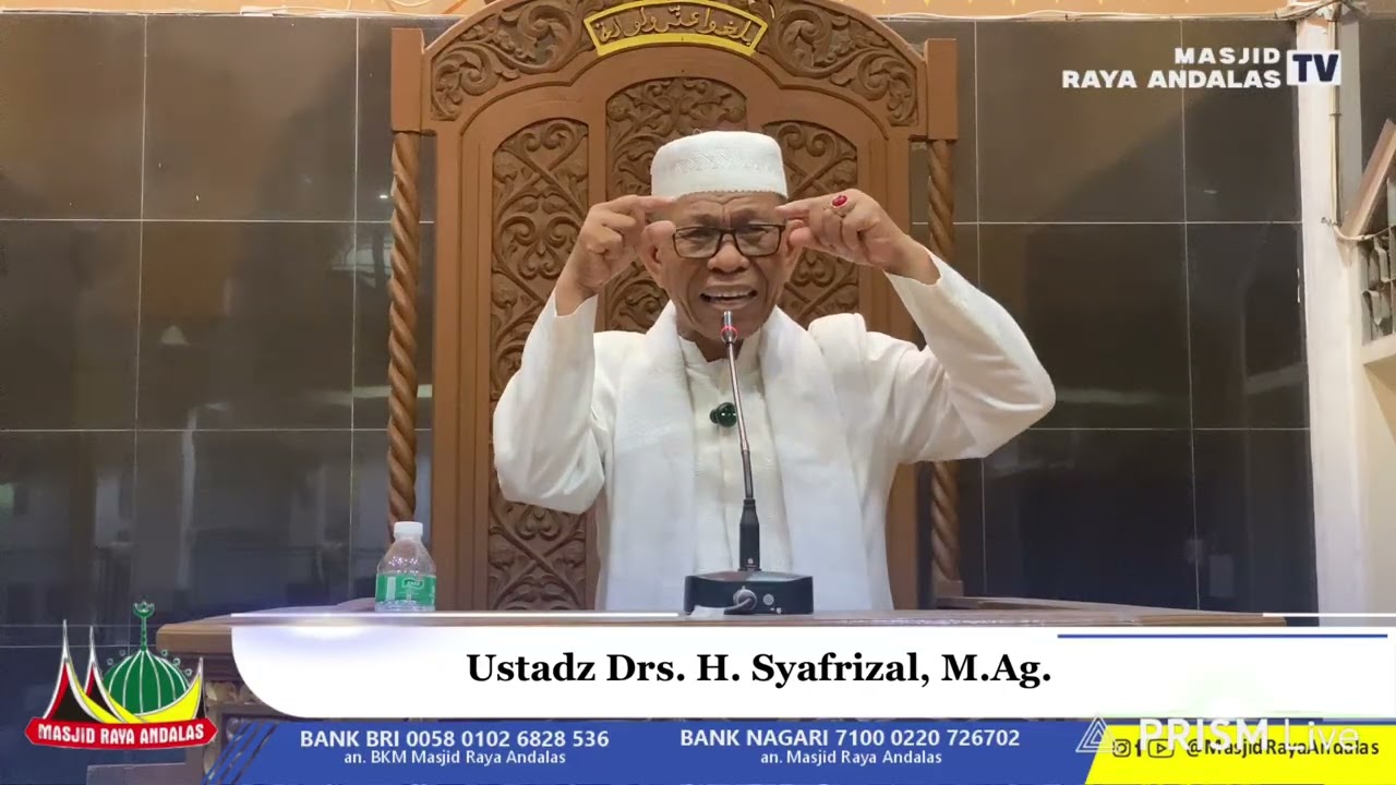 “Istighfar Mendatangkan (Rezeki, Solusi, Keajaiban, Keberkahan) || Buya Drs. H. Syafrizal, M.Ag.