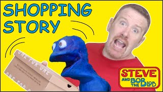 Shoe Shopping Story for Kids from Bob the Blob | Learn English Vocabulary