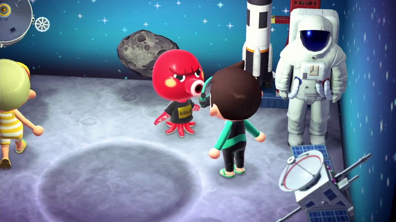 Animal Crossing Diving Video
