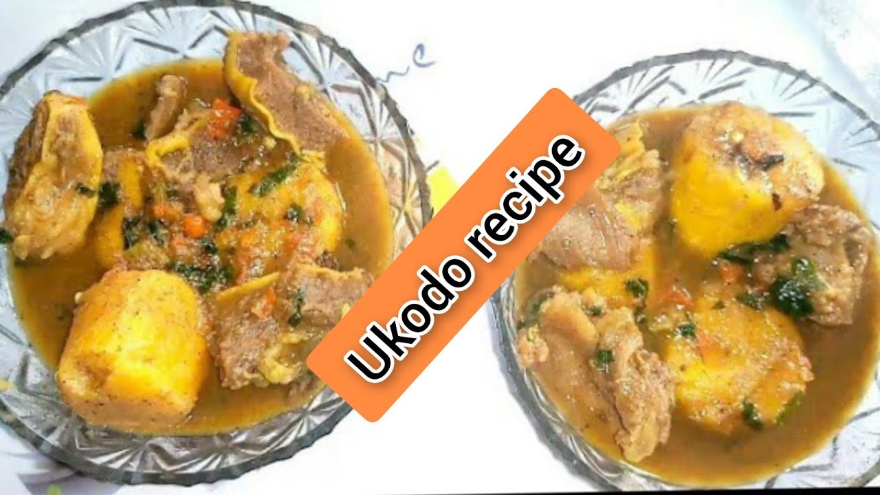 HOW TO MAKE NIGERIAN UKODO RECIPE!! How to prepare Nigerian pepper