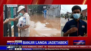 Banjir Masih Merendam Jatiasih Bekasi, Akses Jalan Masih Tergenang Air