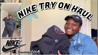 NIKE ATHLEISURE TRY ON CLOTHING HAUL 2020!