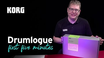Korg Drumlogue - First Five Minutes