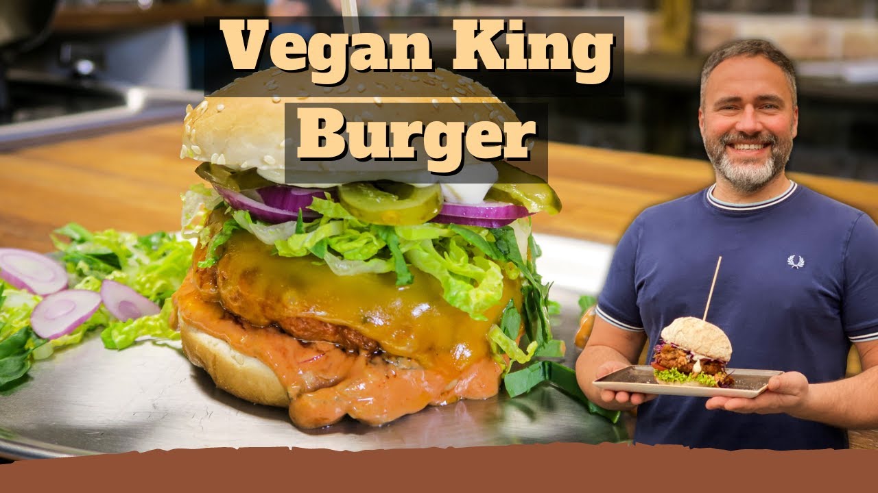 Vegan King Burger. DER fleischlose Burger in der Königsklasse!