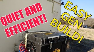 HARBOR FREIGHT Genset on a semi truck