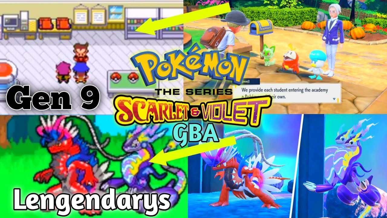 Pokemon Scarlet Violet ROM Download [2023 Patched GBA]