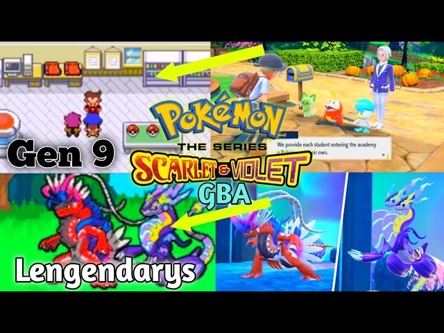 New] Pokemon GBA Rom Hack 2022 Pokemon Scarlet And Violet GBA! v1.5 Gen 9  Pokemon , Terastal Form - BiliBili