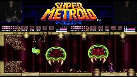 Super Metroid "race" old (1:15:52) vs new (1:15:45) world record 100% by Zoast