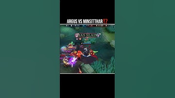 Argus vs minsitthar #shorts #mobilelegends #argus #minsitthar #mlbb