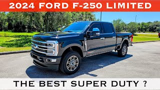 2024 Ford F250 Limited 6.7L Diesel 4X4  POV Review & Test Drive  The Best Super Duty You Can Buy?