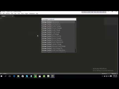 HOW TO CONFIGURE SUBLIME TEXT 2 PROPERLY(Setup, Package Control, and Settings) || 2018  ||  RBN WORK