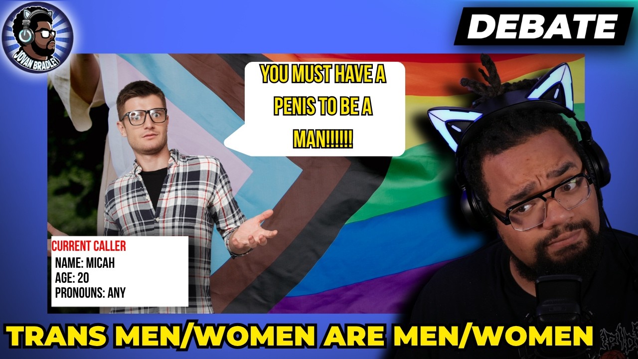 Transphobes NEVER understand BIOLOGY || JOVAN DEBATES