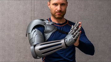 Edward Elric automail cosplay prop 3d print build