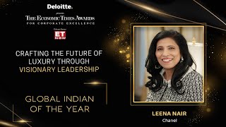 ET Awards 2023 | Global Indian of the Year Award Winner  Leena Nair, Chanel CEO