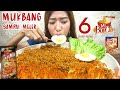 MUKBANG MIE GORENG BONCABE 6 BUNGKUS LEVEL 15 // AUTO UMBEL MELER