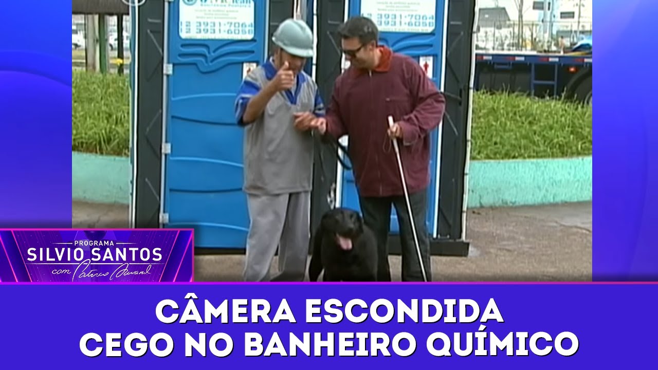 Cego no Banheiro Químico | Câmeras Escondidas (02/01/26)