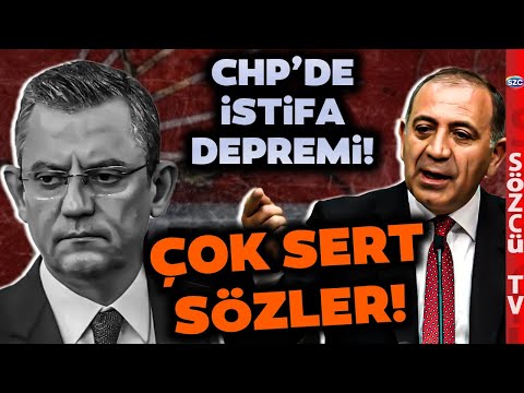 Gürsel Tekin CHP'den İstifa Etti! Parti Yönetimine Zehir Zemberek Sözler